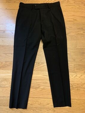 Tiger of Sweden Black Wool Trousers